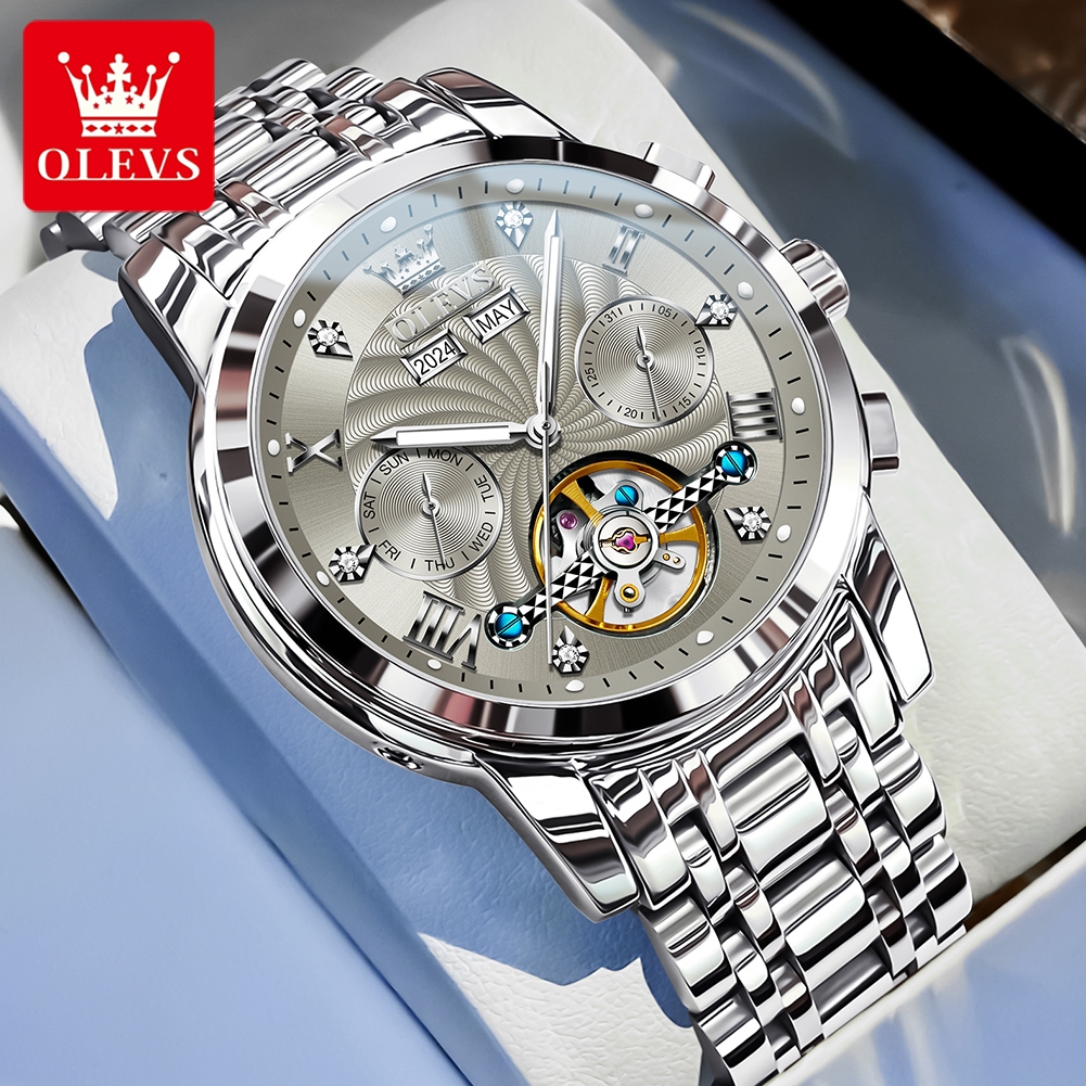 OLEVS 7088 Men Watch Luxury Br - Luxury Watch Hd 리뷰 및 가격