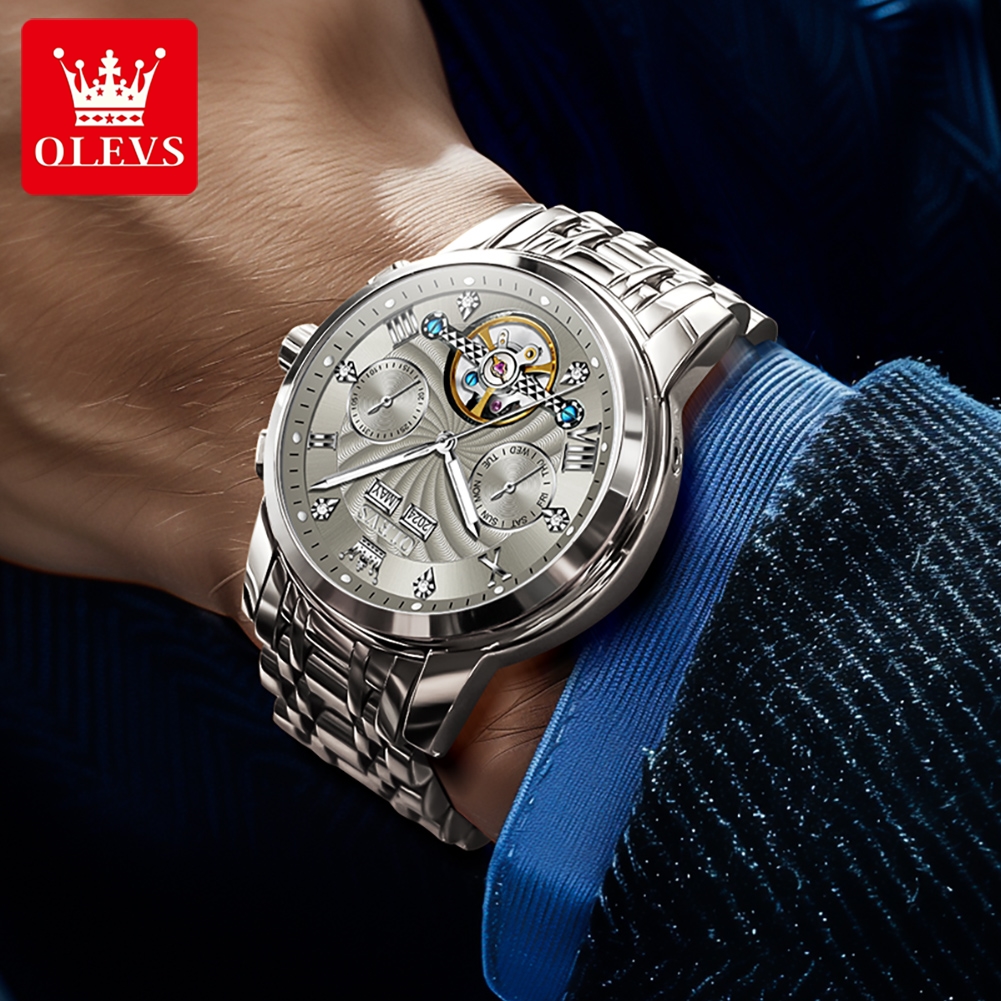 OLEVS 7088 Men Watch Luxury Br - Luxury Watch Hd 리뷰 및 가격
