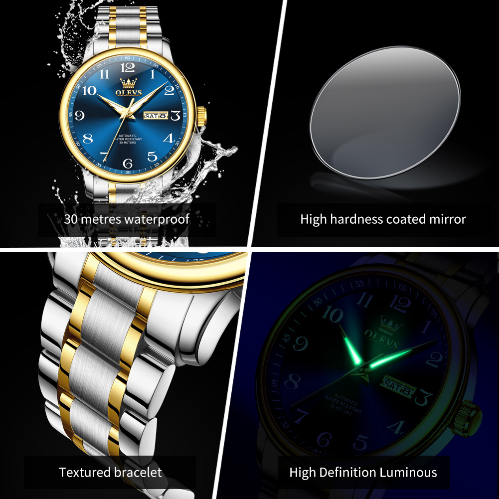 OLEVS 7072 Automatic Watches f - Luxury Watch Price 리뷰 및 가격
