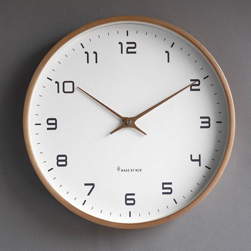 Nordic Solid Wood Wall Clock L - Luxury Watch Wall Clock 리뷰 및 가격