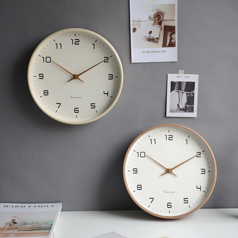 Nordic Solid Wood Wall Clock L - Luxury Watch Wall Clock 리뷰 및 가격