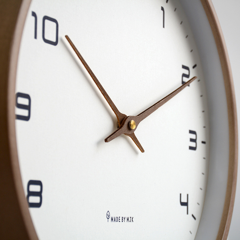 Nordic Solid Wood Wall Clock L - Luxury Watch Wall Clock 리뷰 및 가격