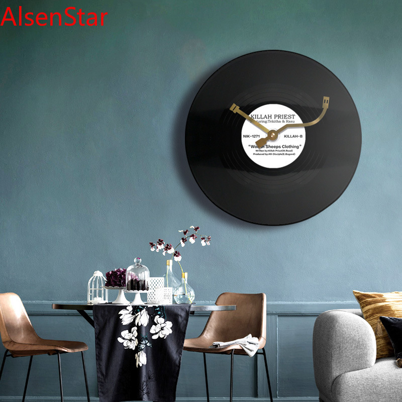 12 Inches Vinyl Record Retro C - Luxury Watch Wall Clock 리뷰 및 가격
