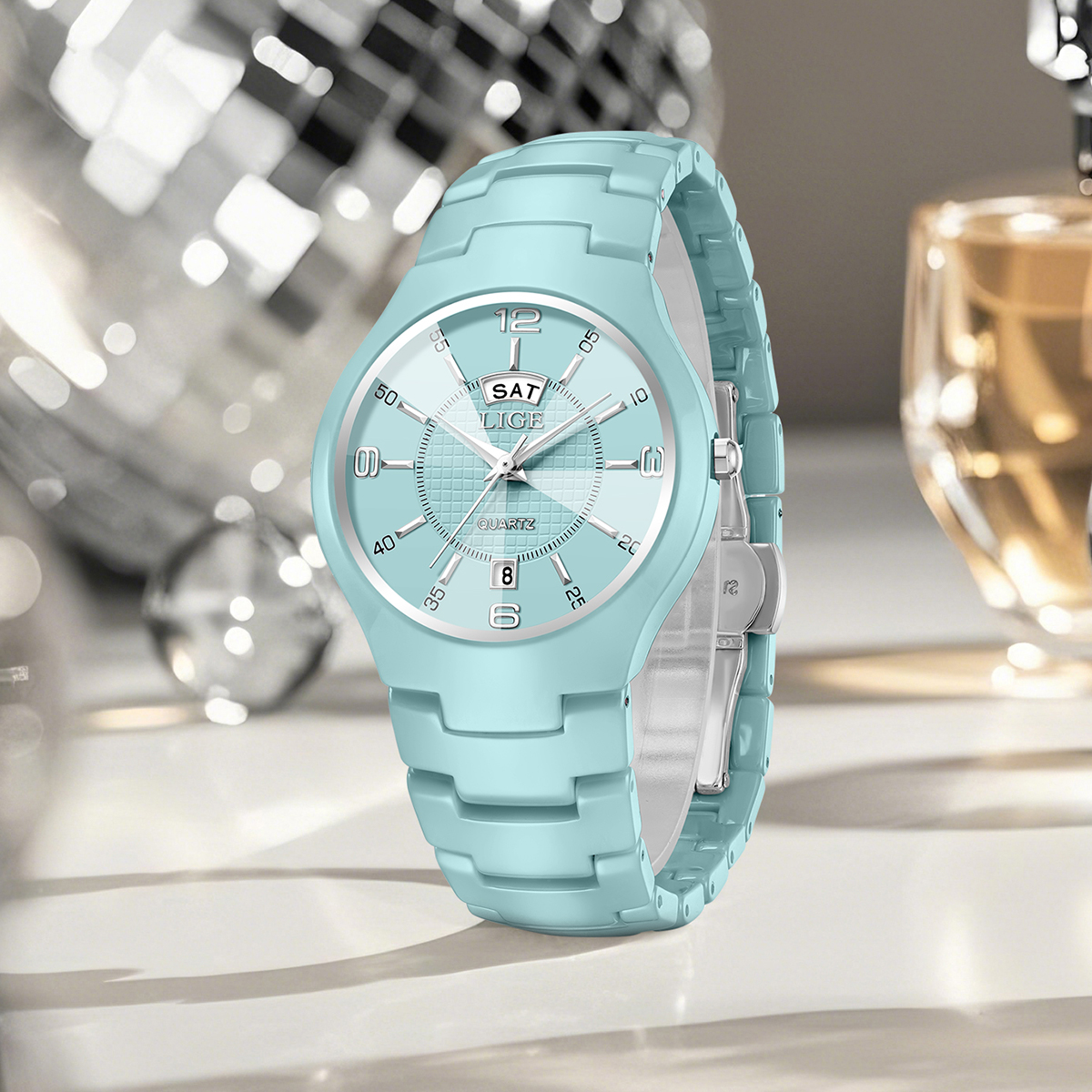 LIGE Luxury Elegant Quartz Wom - Luxury Watch & Jewellery 리뷰 및 가격