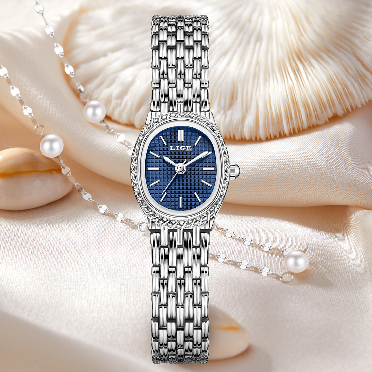 LIGE Fashion Luxury Quartz Wom - Luxury Watch & Jewellery 리뷰 및 가격