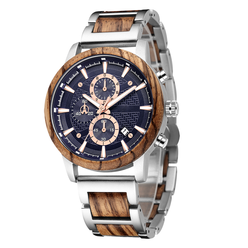 Alloy & Wood Combined Strap Wa - Luxury Watch Engraving 리뷰 및 가격