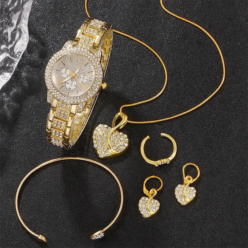 Women's Quartz Watch Gold Luxu - Luxury Watch & Jewellery 리뷰 및 가격