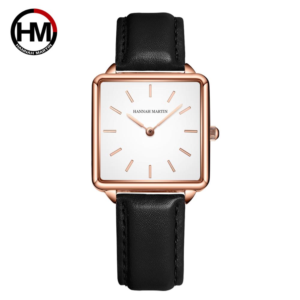 Genuine Leather Strap Japan Qu - Luxury Watch With Leather Strap 리뷰 및 가격