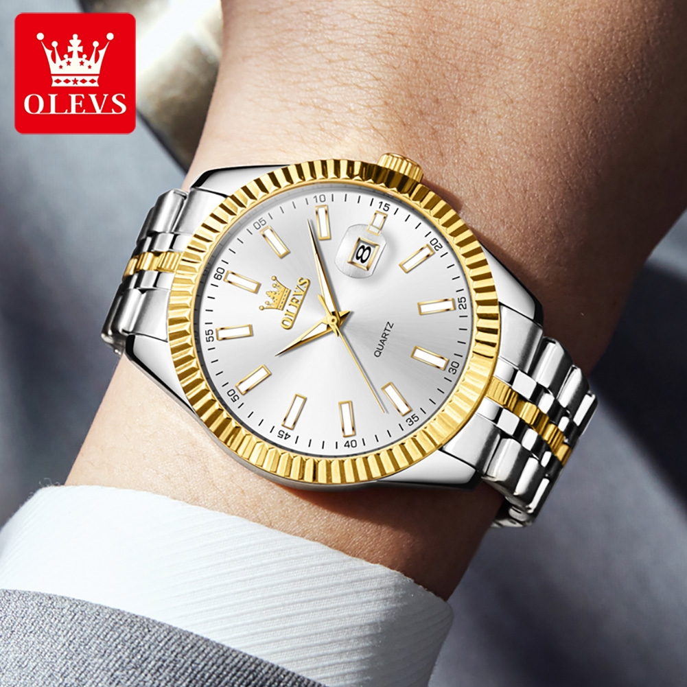OLEVS 5593 Original Quatz Watc - Luxury Watch Hd 리뷰 및 가격