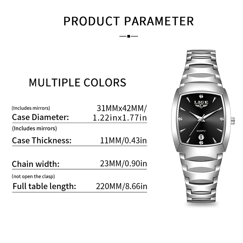 LIGE Watch women Business Luxu - Luxury Watch & Jewellery 리뷰 및 가격