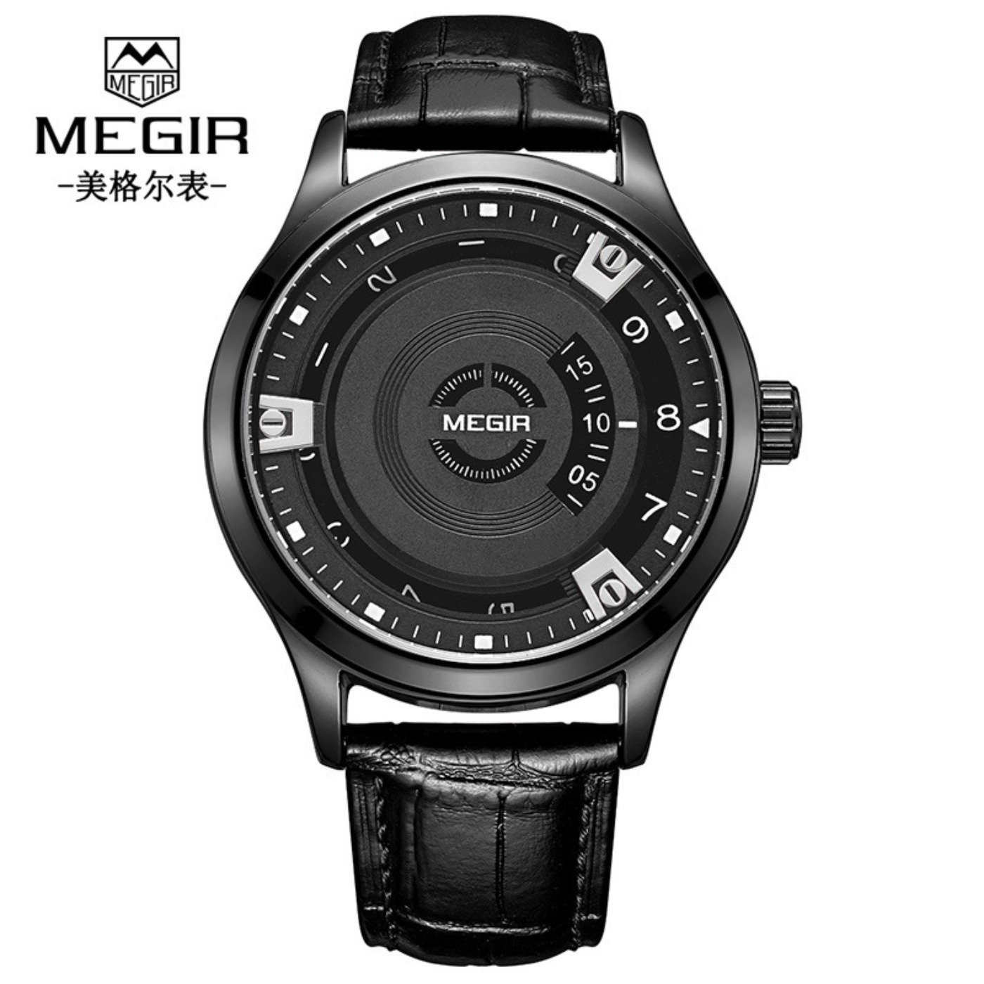 MEGIR Men Watches Luxury Leath - Luxury Watch With Leather Strap 리뷰 및 가격