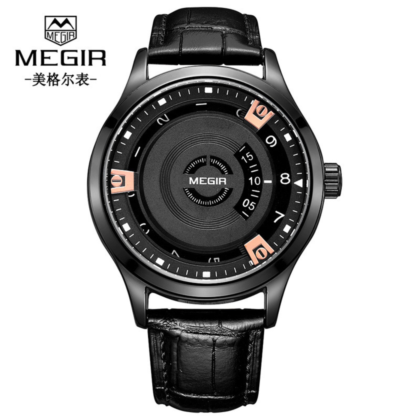 MEGIR Men Watches Luxury Leath - Luxury Watch With Leather Strap 리뷰 및 가격