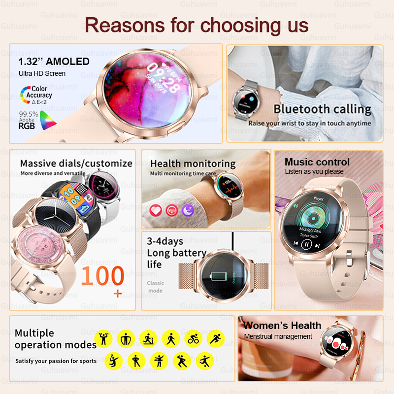 2025 New Bluetooth Call Smart  - Luxury Watch Hd 리뷰 및 가격