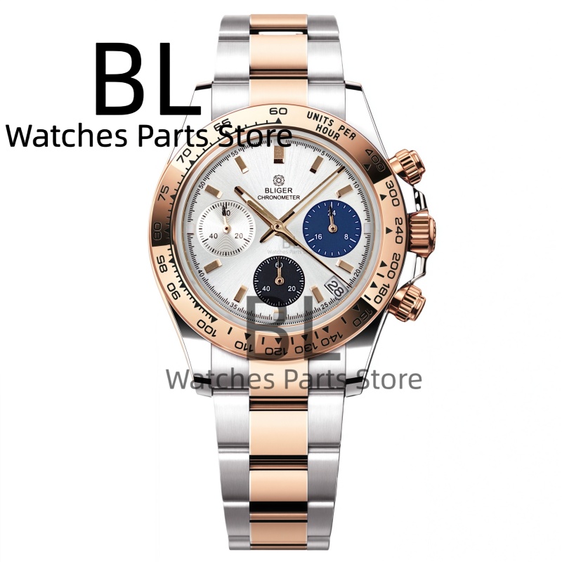 BLIGER Two Tone Silver Rose Me - Luxury Watch German 리뷰 및 가격