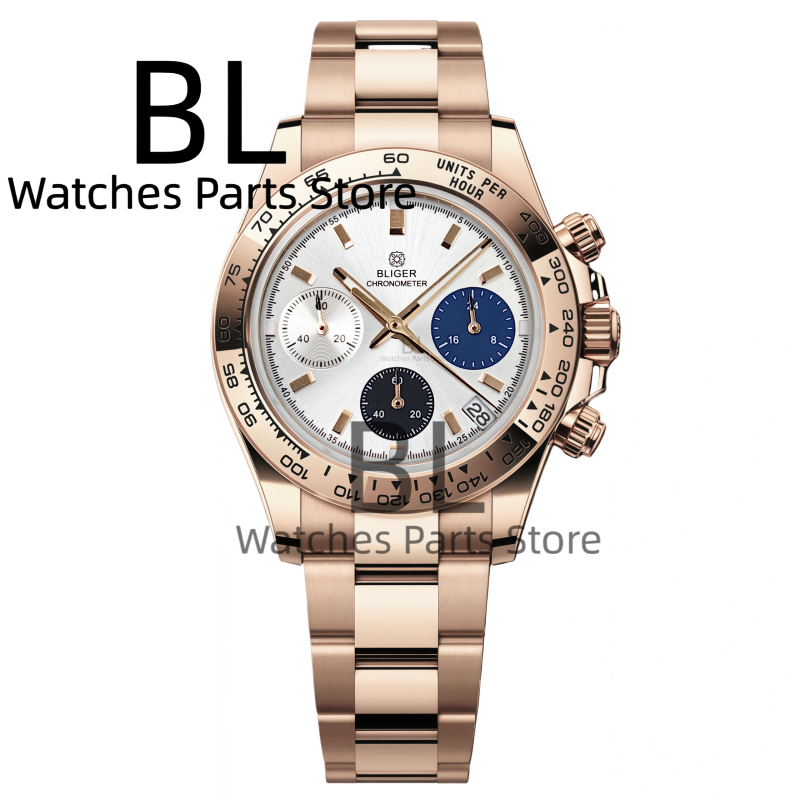 BLIGER Two Tone Silver Rose Me - Luxury Watch German 리뷰 및 가격