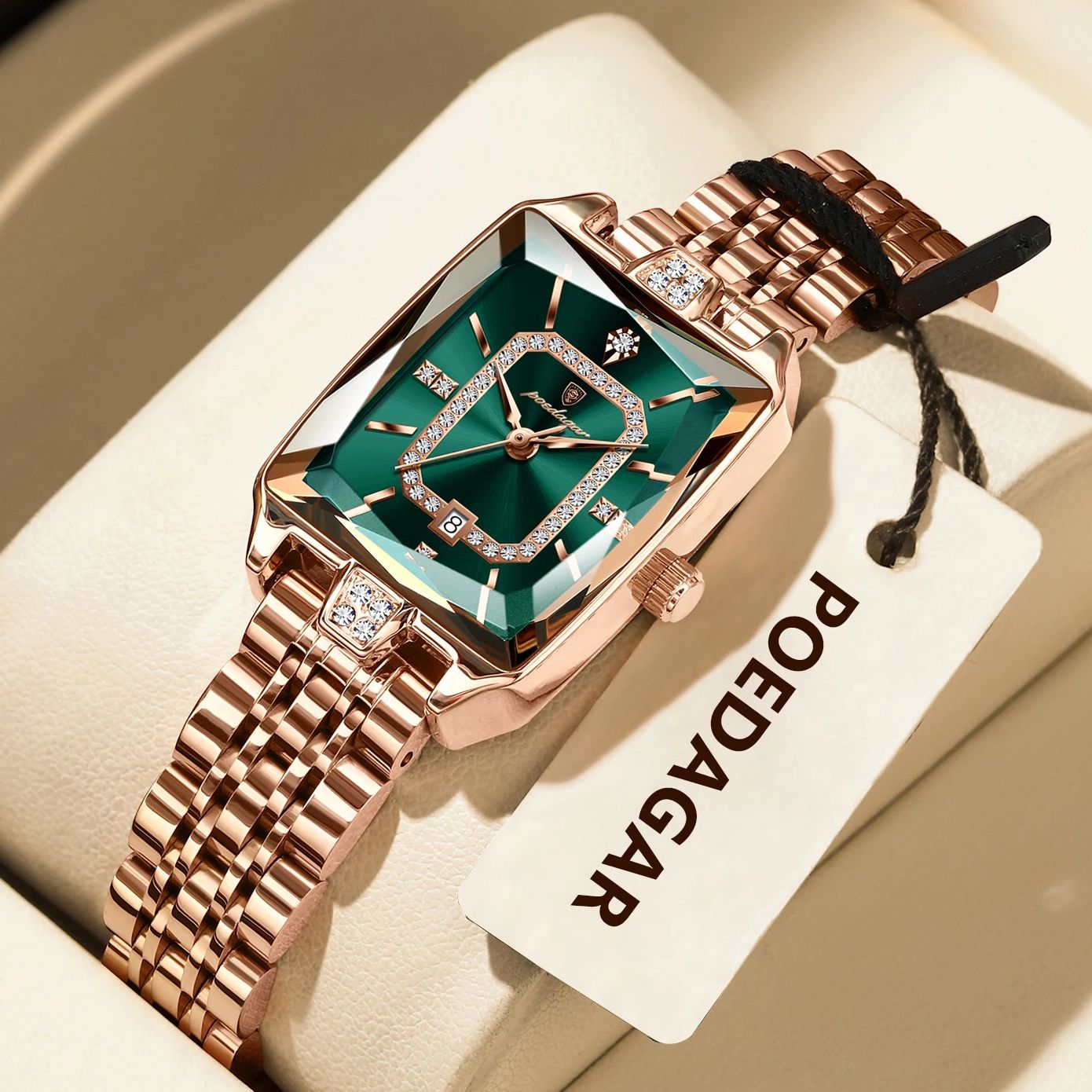 POEDAGAR Luxury Woman Watch Wa - Luxury Watch Engraving 리뷰 및 가격