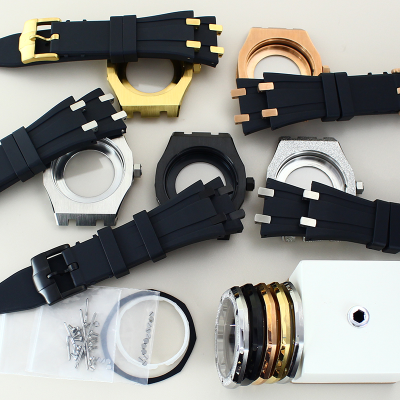 silvery 41mm Luxury Men Watch  - Luxury Watch With Rubber Strap 리뷰 및 가격