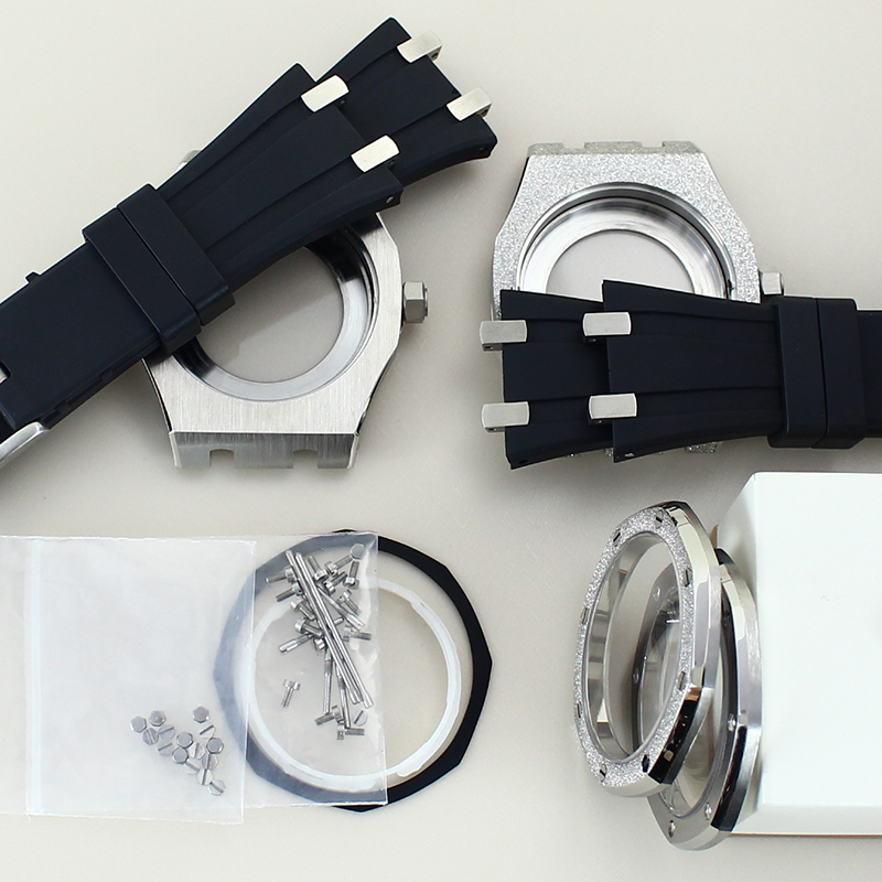 silvery 41mm Luxury Men Watch  - Luxury Watch With Rubber Strap 리뷰 및 가격