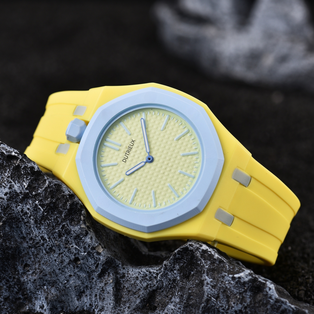 New Arrival Colorful Quartz Wr - Luxury Watch With Rubber Strap 리뷰 및 가격
