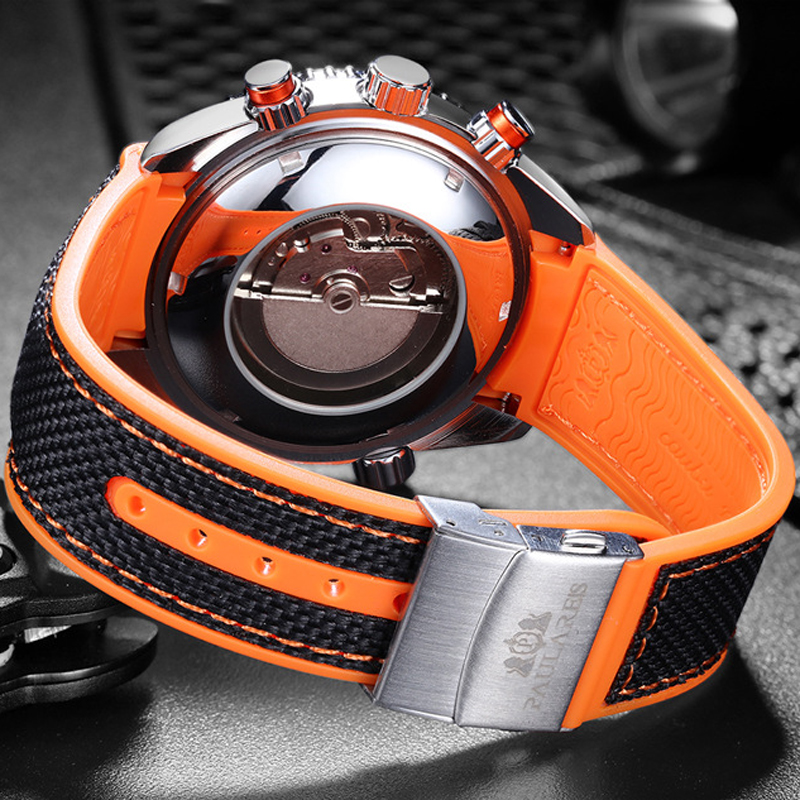 PAULAREIS P Luxury Men Automat - Luxury Watch With Rubber Strap 리뷰 및 가격