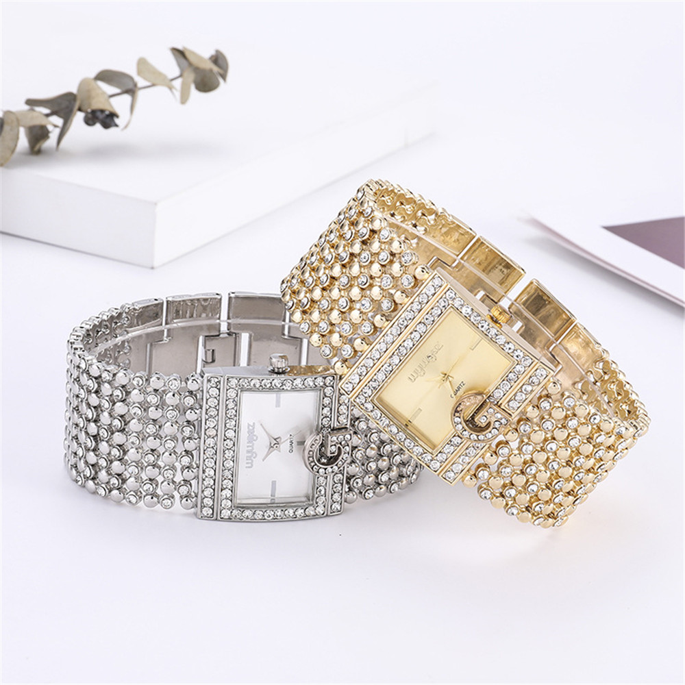 Simple Square Gold Watches Wom - Luxury Watch Engraving 리뷰 및 가격
