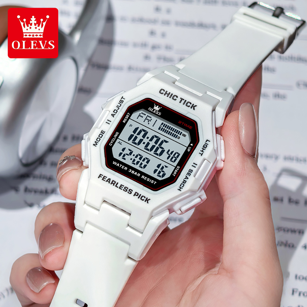 OLEVS 1119 Watches Man Electro - Luxury Watch With Rubber Strap 리뷰 및 가격