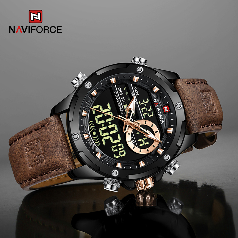 New NAVIFORCE Men Watches Quar - Luxury Watch Low Price 리뷰 및 가격