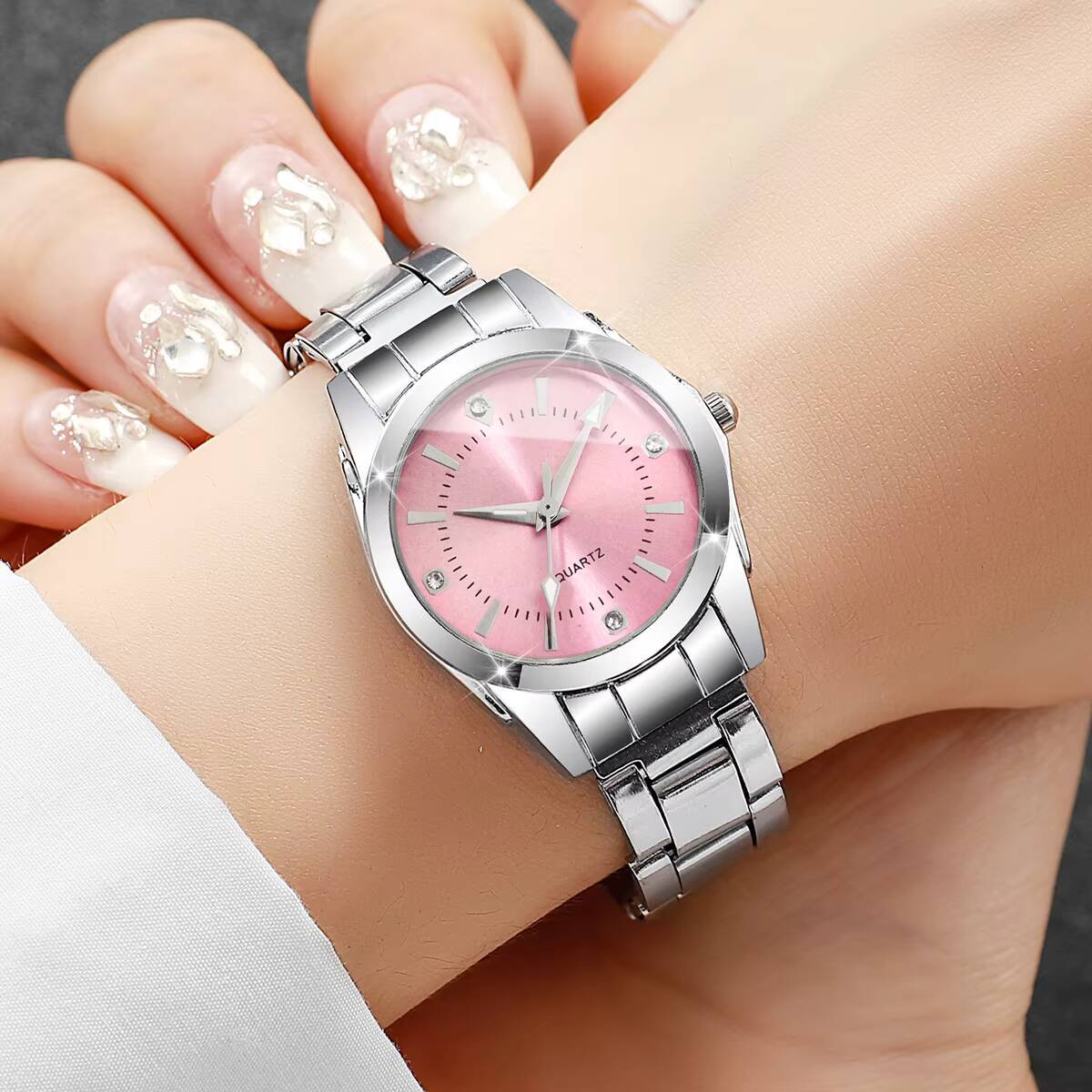Luxury Rhinestone Women Watche - Luxury Watch Display Case 리뷰 및 가격