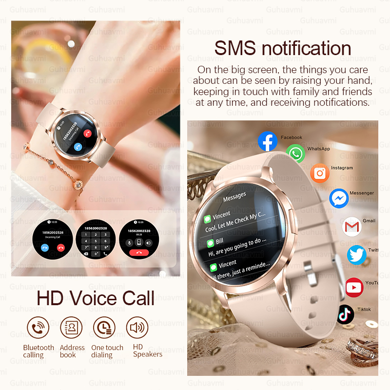 2025 New Smart Watch Women 1.3 - Luxury Watch Hd 리뷰 및 가격