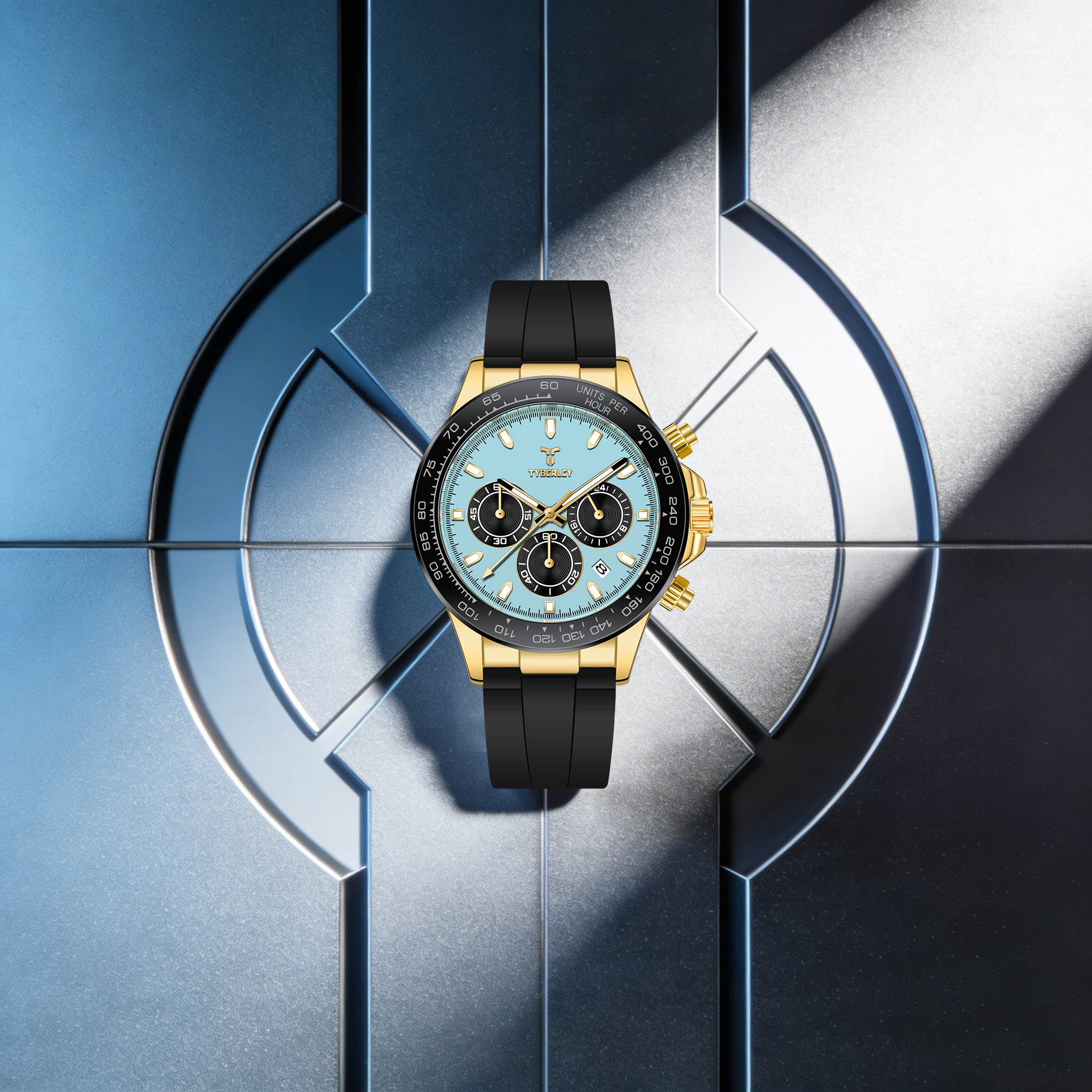 TYBERLEY Sophisticated Eleganc - Luxury Watch With Rubber Strap 리뷰 및 가격