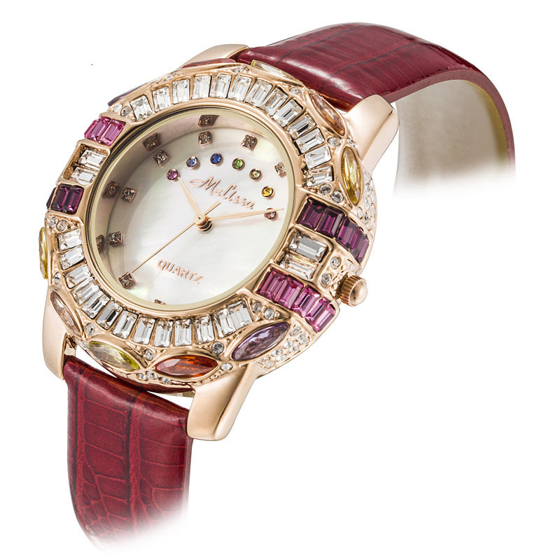 MELISSA Sapphire Women's Watch - Luxury Watch With Leather Strap 리뷰 및 가격