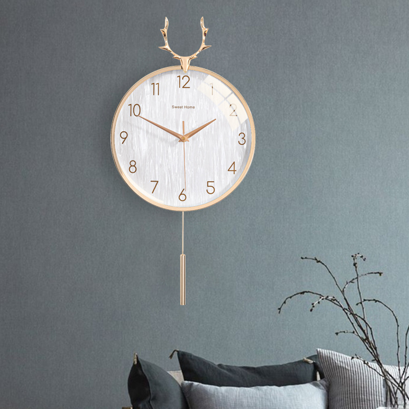 Nordic clock light luxury wall - Luxury Watch Wall Clock 리뷰 및 가격