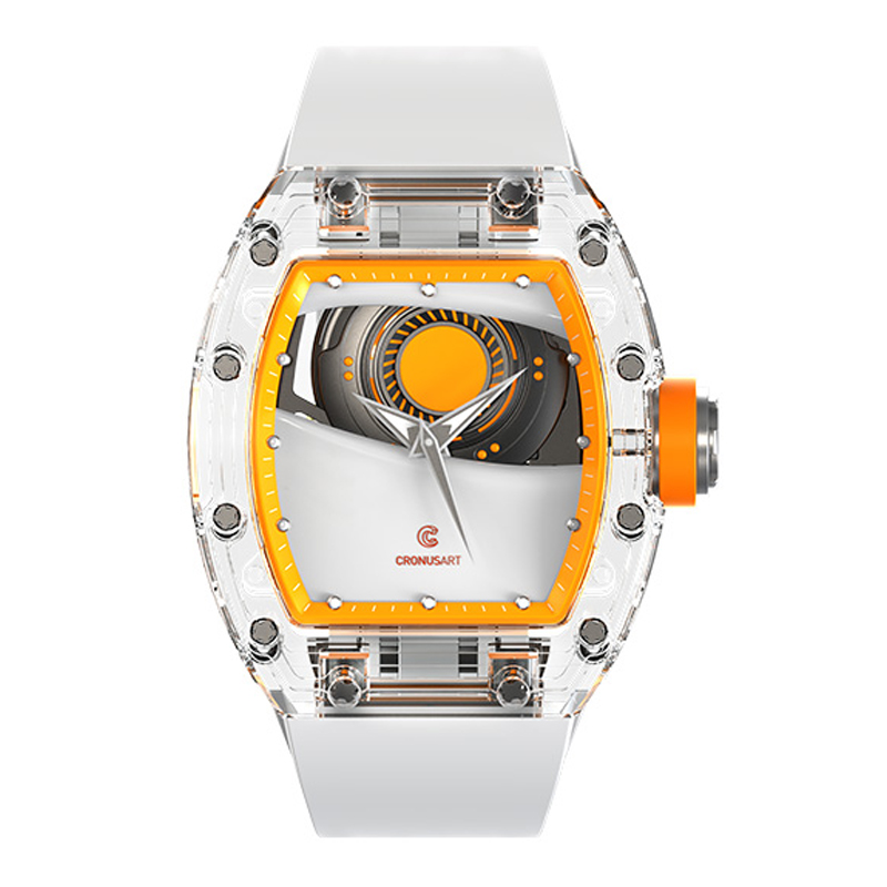 CRONUSART Men Automatic Watch  - Luxury Watch With Rubber Strap 리뷰 및 가격