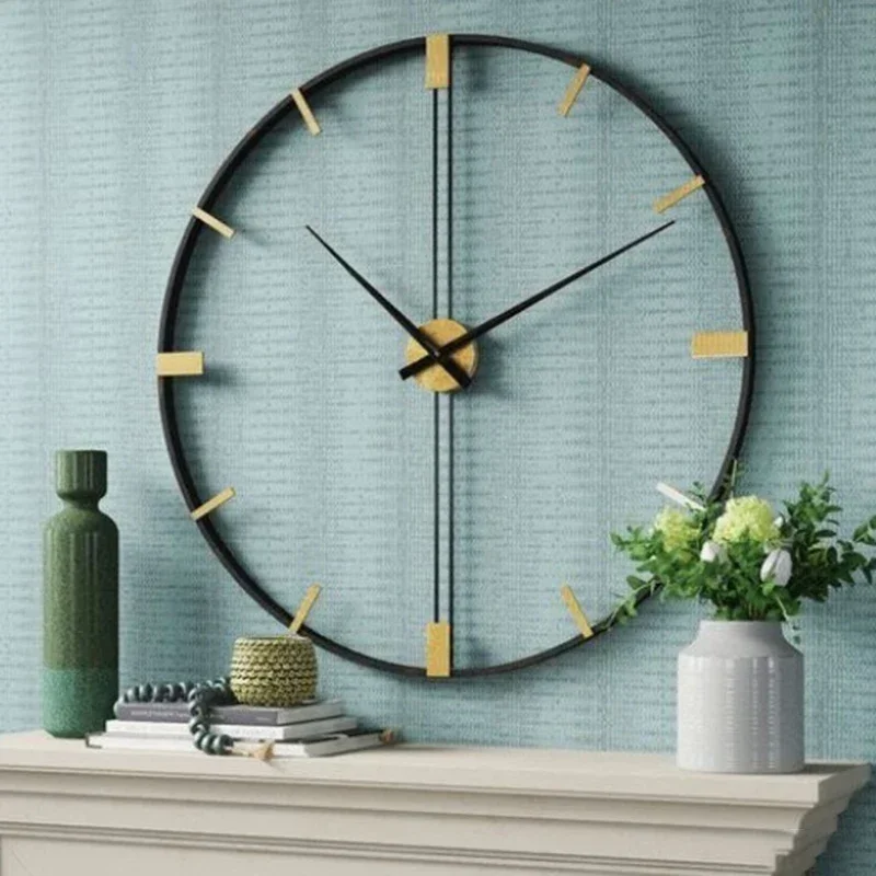 Nordic Wall Clocks Metal Wall  - Luxury Watch Wall Clock 리뷰 및 가격