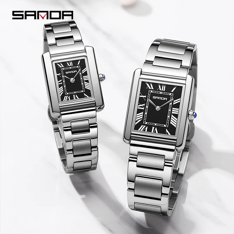 SANDA Couple Tank Quartz Watch - Luxury Watch Cartier 리뷰 및 가격