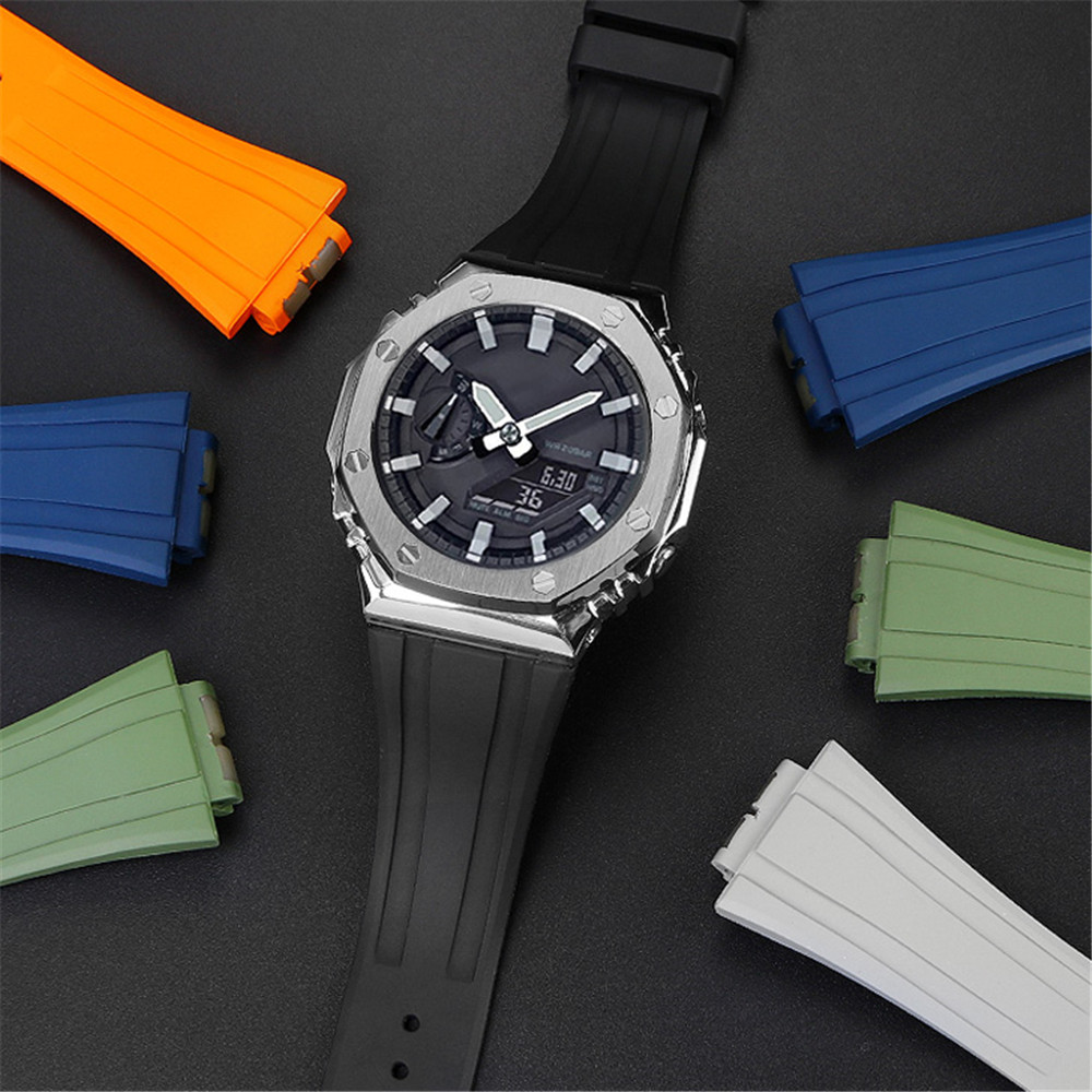 Premium Fluoro Rubber Watch Ba - Luxury Watch Casio 리뷰 및 가격