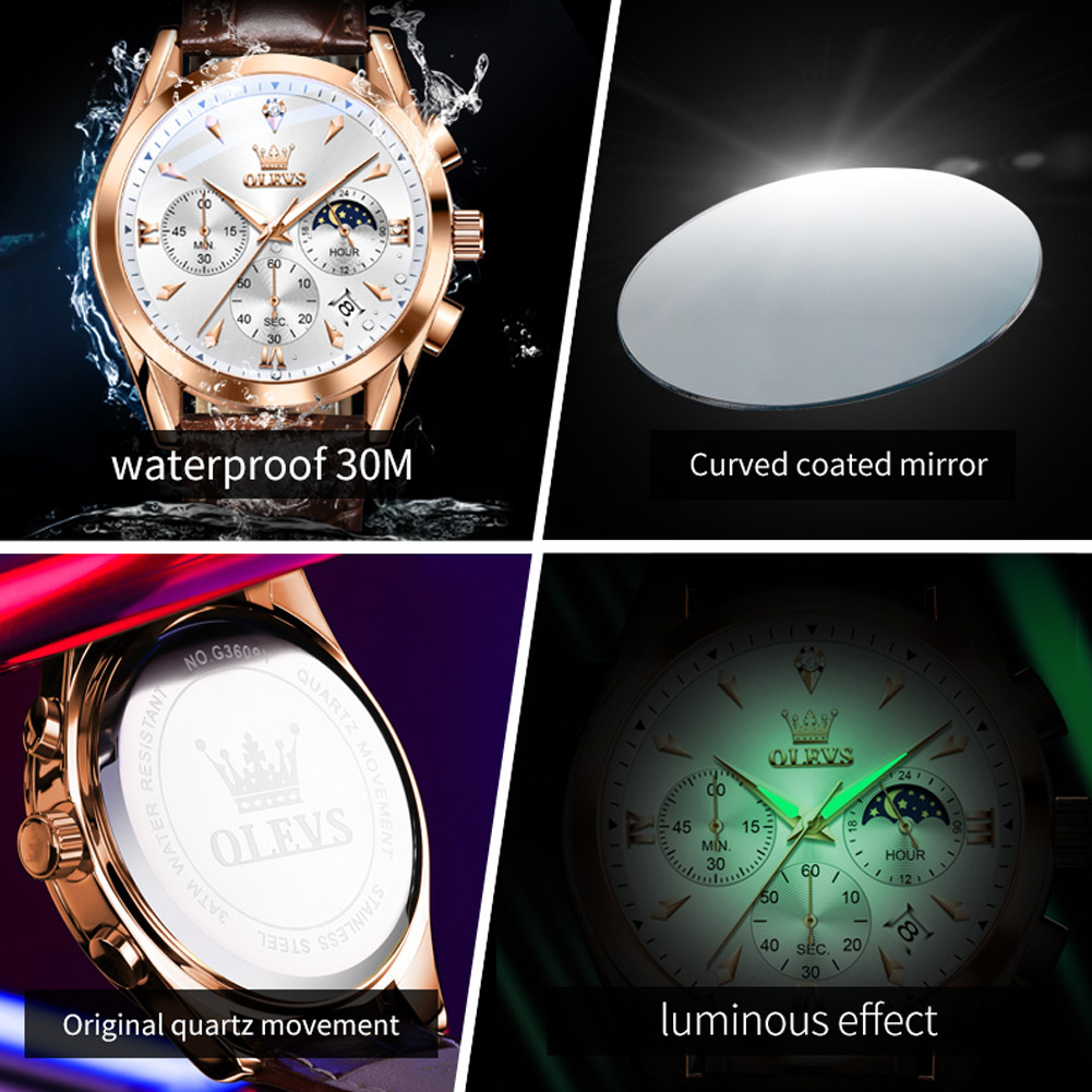 OLEVS Brand New Fashion Quartz - Luxury Watch Low Price 리뷰 및 가격