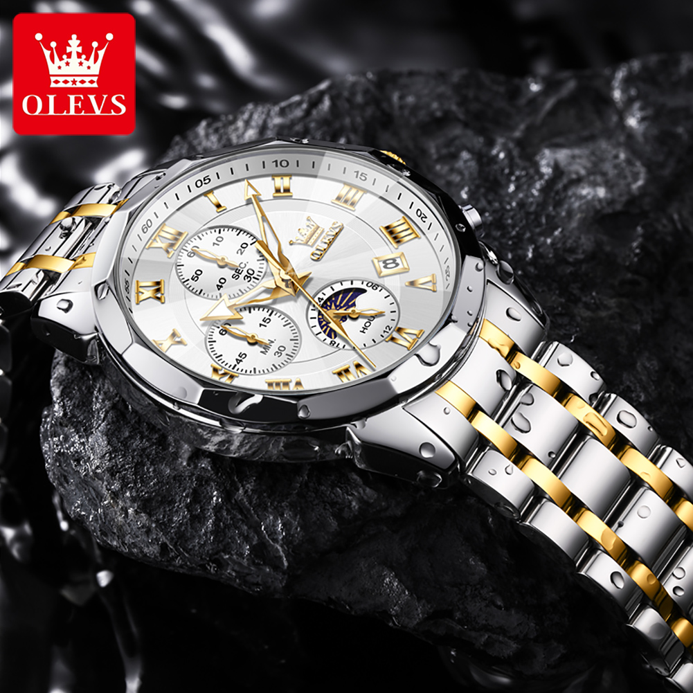 OLEVS 3675 Men Watch Top Origi - Luxury Watch Hd 리뷰 및 가격