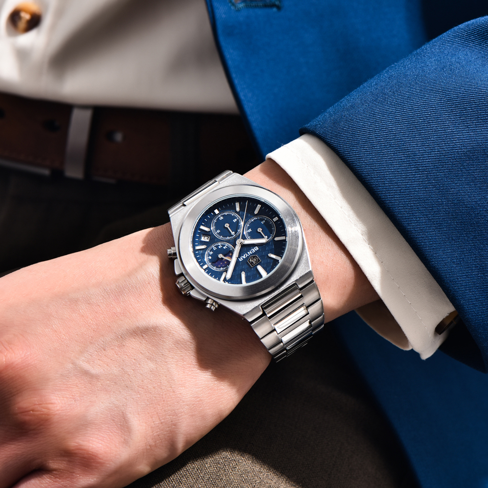 2025 New BENYAR Moon Phase Men - Luxury Watch German 리뷰 및 가격