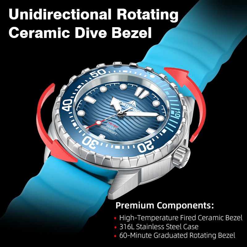 NORTH EDGE 2025 New TRITON Sol - Best Luxury Quartz Watch 리뷰 및 가격