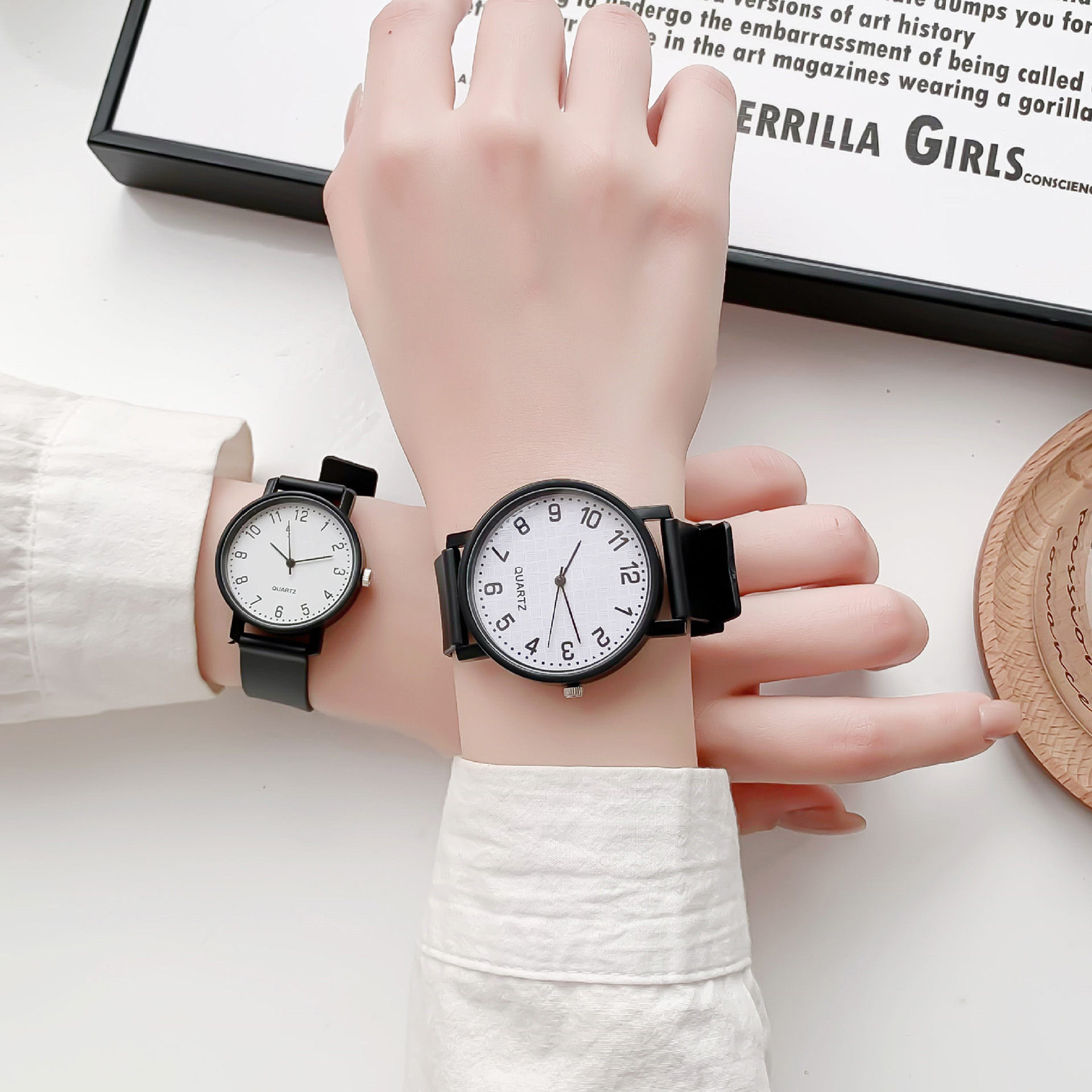 Simple Black Watch Quartz Watc - Luxury Watch Deals 리뷰 및 가격