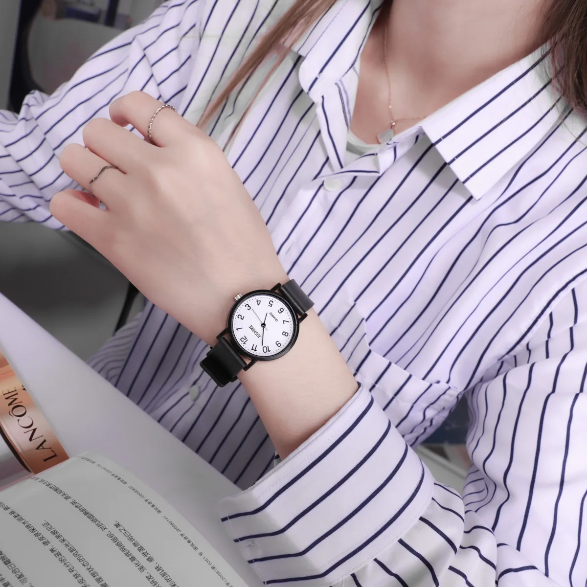 Simple Black Watch Quartz Watc - Luxury Watch Deals 리뷰 및 가격
