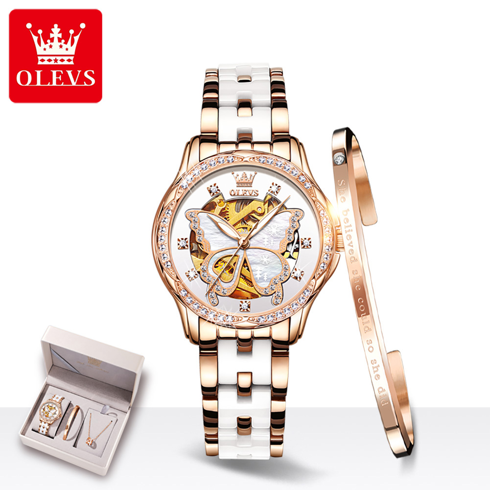 OLEVS 6622 Luxury Women All Au - Luxury Watch Hd 리뷰 및 가격