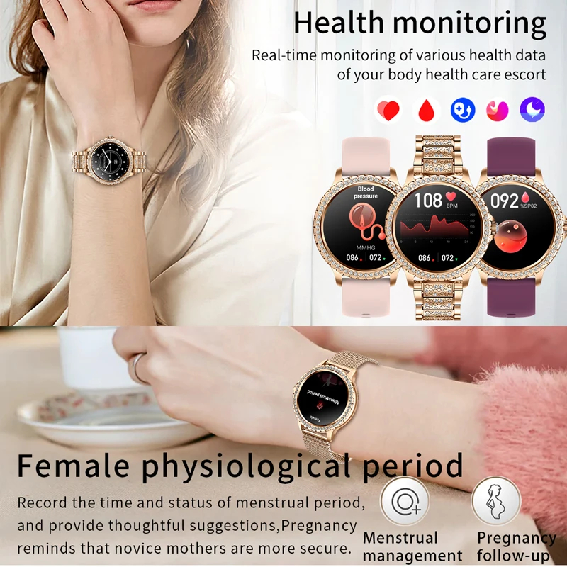 Fashion Luxury Gold Women Smar - Luxury Watch German 리뷰 및 가격
